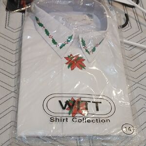 Elegant White and Red Dress Shirts for Formal Events